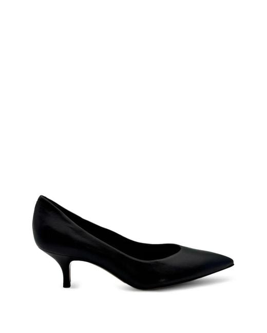 Guglielmo Rotta Black Pointed Pumps