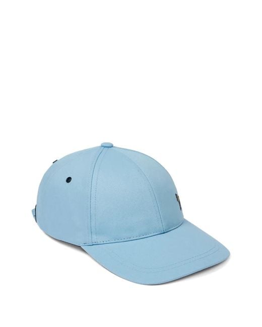 Paul Smith Blue Zebra-Embroidered Baseball Cap for men