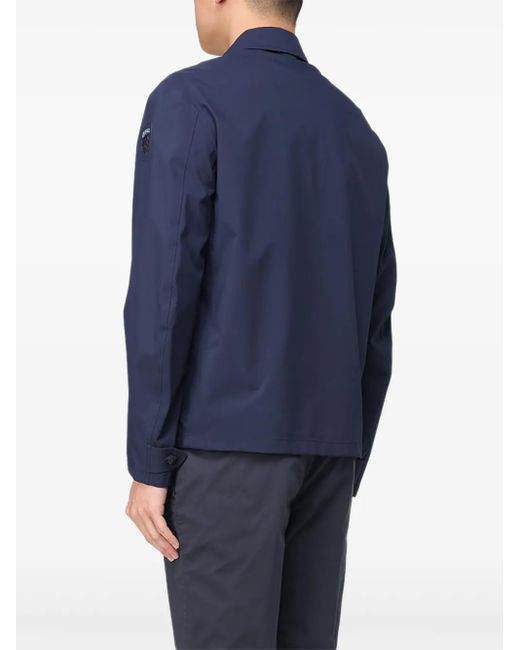 Blauer Blue Patch-Pocket Button-Fastening Jacket for men