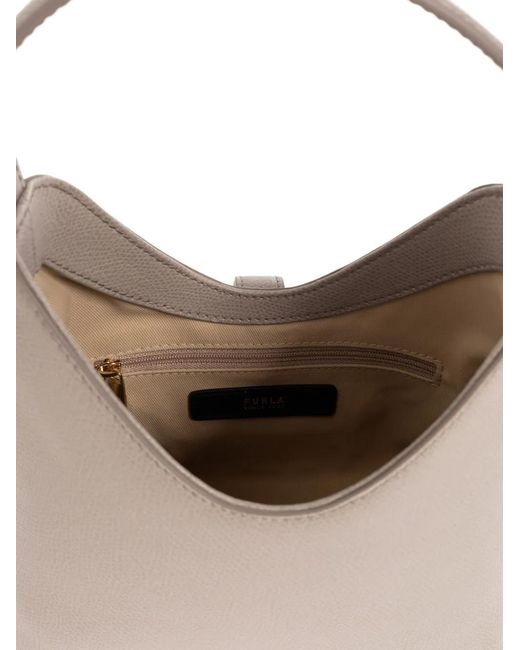 Furla Natural Mini Iride Leather Tote Bag