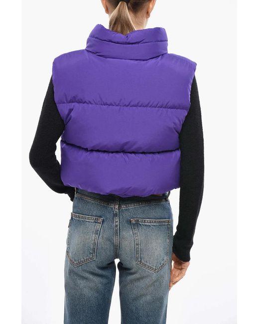 Bacon Purple Ramon Quilted Jacket