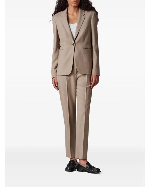 Paul Smith Natural Buttoned Blazer