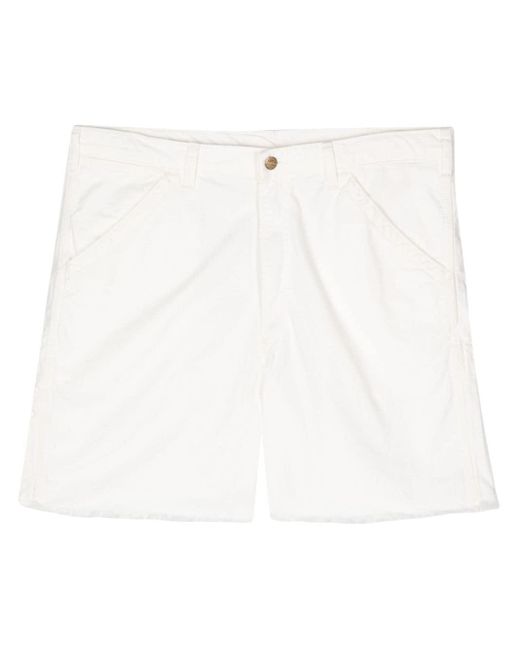 Polo Ralph Lauren White Cotton Cargo Shorts for men