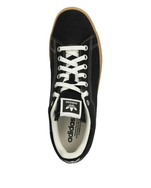 Adidas Black Stan Smith Cs Suede Sneakers for men