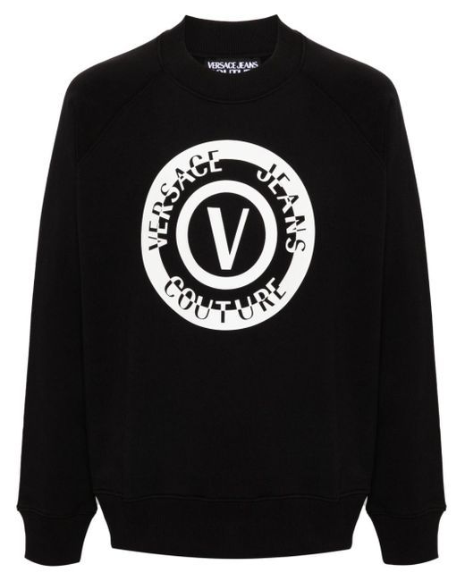 Versace Sweater Met Logoprint in het Black voor heren