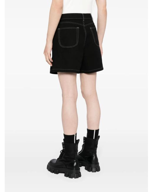 Off-White c/o Virgil Abloh Black Denim Shorts for men