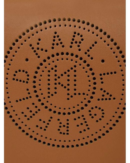 Karl Lagerfeld Brown K/Circle Crossbody Bag