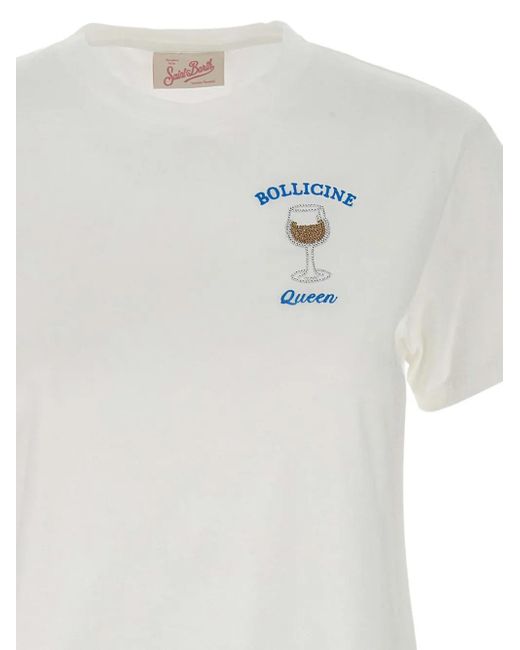 Mc2 Saint Barth White Emilie T-Shirt