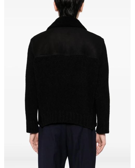 Tagliatore Black Bobby Jacket for men