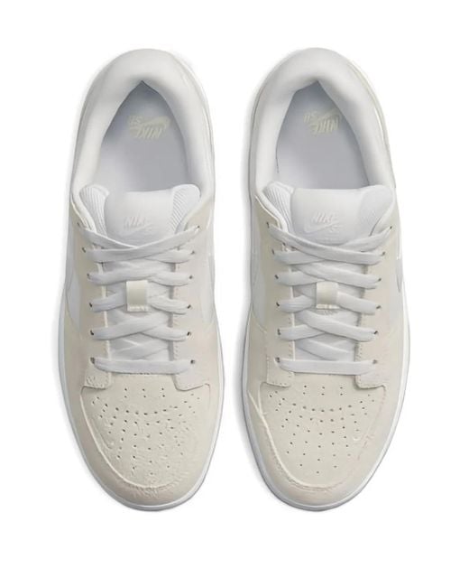 Nike White Sb Force 58 "Summit" Sneakers for men