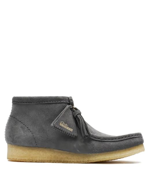 Clarks Gray Wallabee Boots