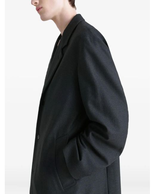 Manteau À Simple Boutonnage Lemaire en coloris Blue