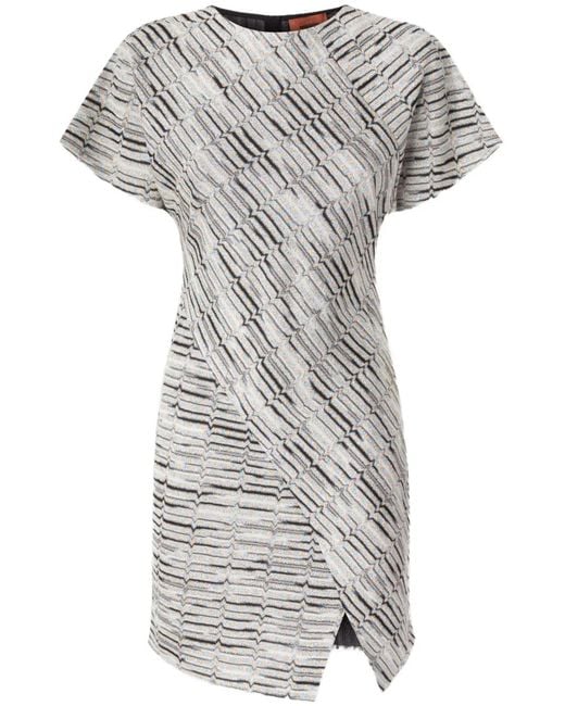 Missoni Mini-Wikkeljurk in het Gray