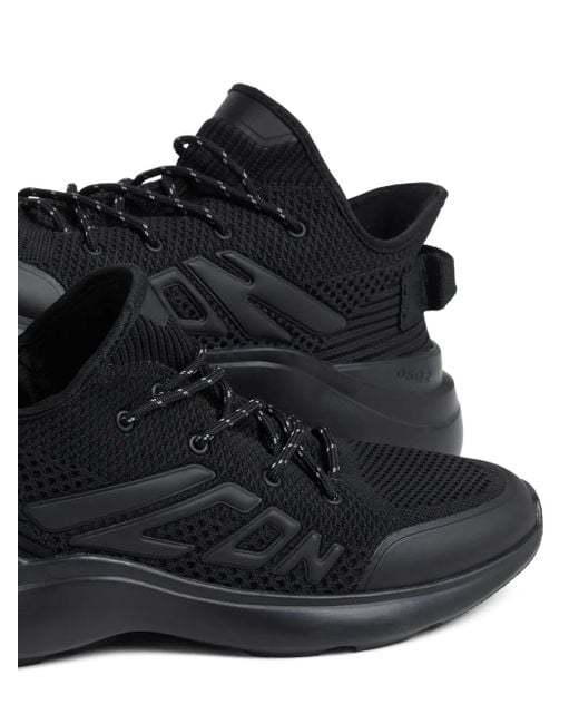 DSquared² Black Fly Sneakers for men