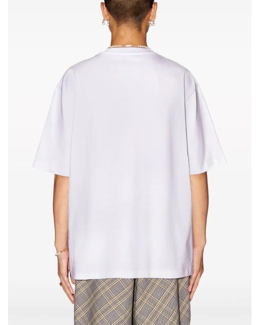 Ambush White Graphic T-Shirt for men