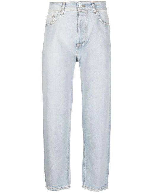 メンズ AMISH Jeremiah ストレートジーンズ Blue
