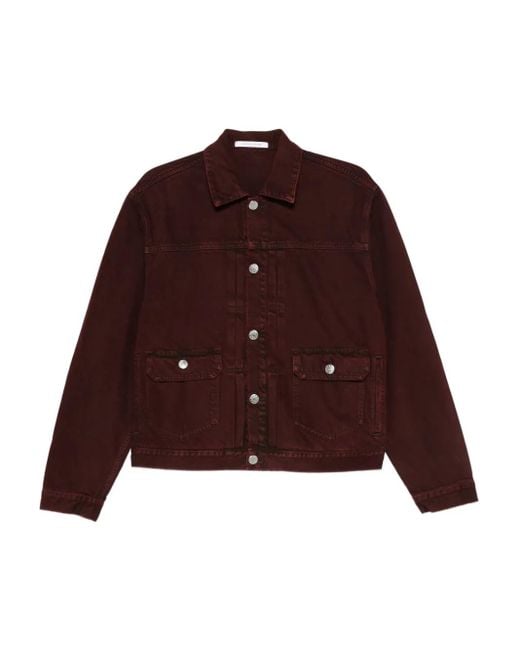 sunflower Brown Button-Fastening Flap-Pocket Jacket for men