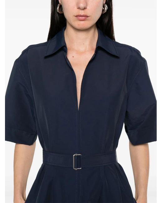 Abito Midi Con Cintura di Jonathan Simkhai in Blue