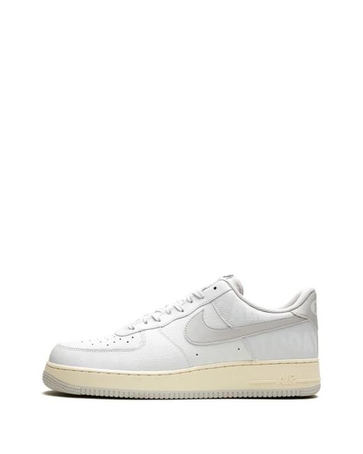 Nike White Air Force 1 '07 Prm "1-800" Sneakers