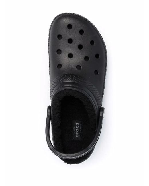 CROCSTM Black And Classic Lined Clogs From Finish Line
