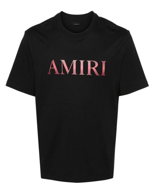 Amiri T-Shirt mit Logo-Print in Black für Herren