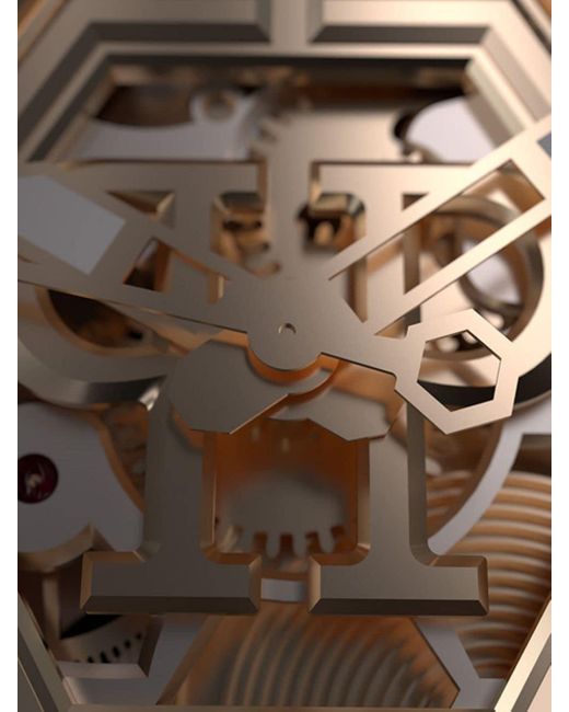 Philipp Plein Metallic Crypto Queen Goddes Of Time 55mm