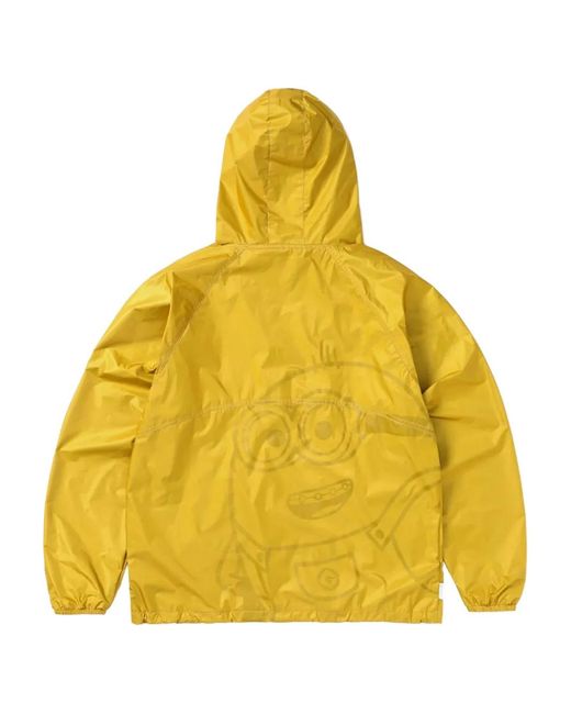 Thisisneverthat Yellow X Minions Windstopper Jacket for men