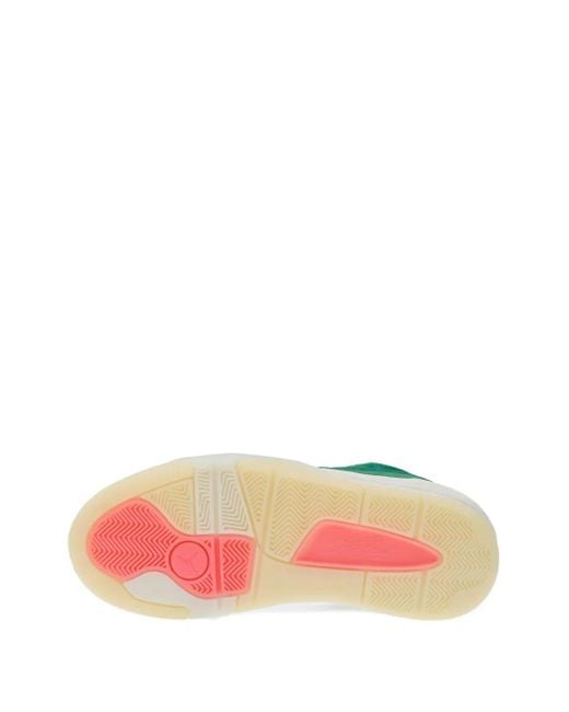 Nike Green Flight Court Suede Sneakers for men