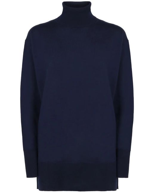 Jersey con cuello alto Aspesi de color Blue
