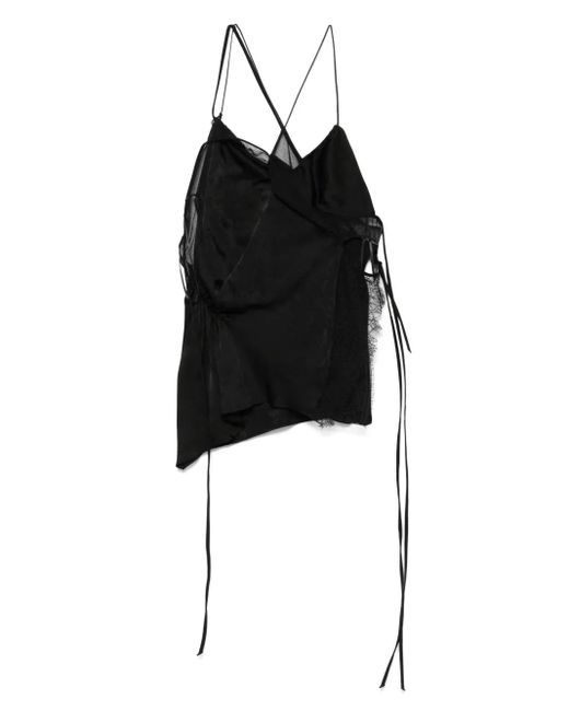 Ann Demeulemeester Black Vepa Top