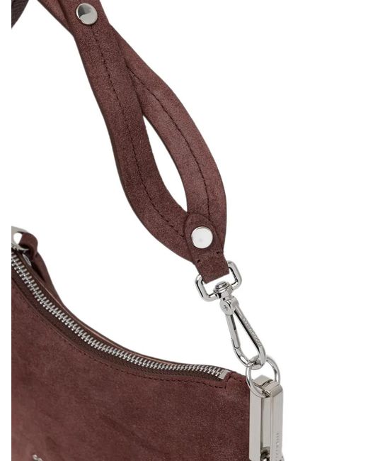 Coccinelle Brown Small Sunup Shoulder Bag