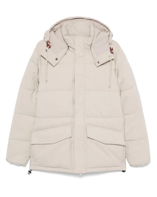 Manuel Ritz Natural Hooded Down Jacket for men