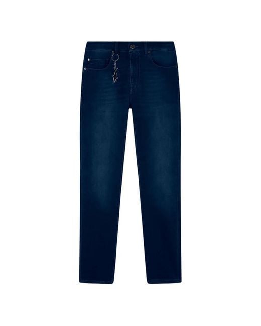 Paul & Shark Blue Jean À Détail De Breloque for men