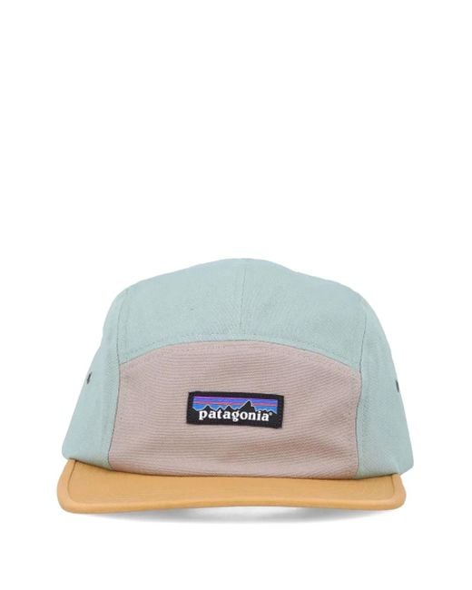 Patagonia Blue P-6 Label Maclure Two-Tone Cap for men