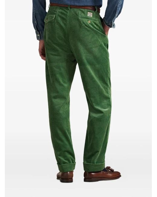 メンズ Polo Ralph Lauren コーデュロイ パンツ Green