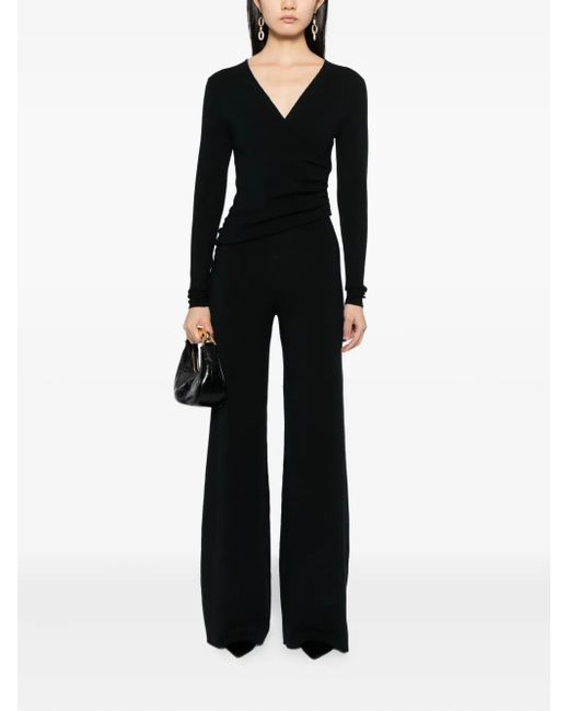 Tom Ford Black Wool Jumpsuit