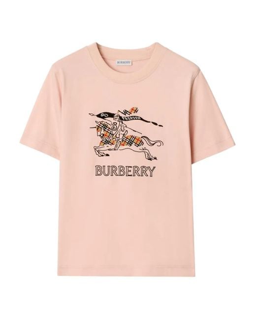 Polo Equestrian Knight Burberry de color Pink