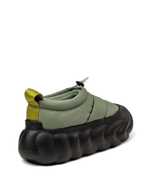 CROCSTM Green Overpuff Shorty Slip-Ons for men
