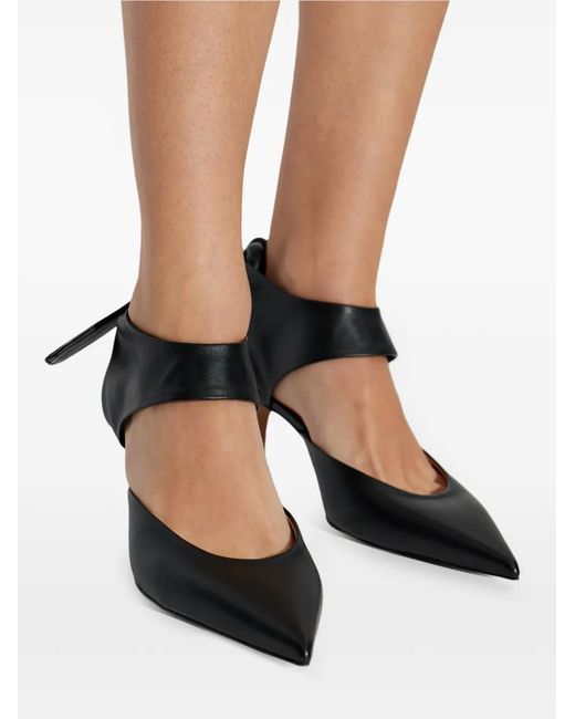 Odissi White Jodie Knotted Pumps