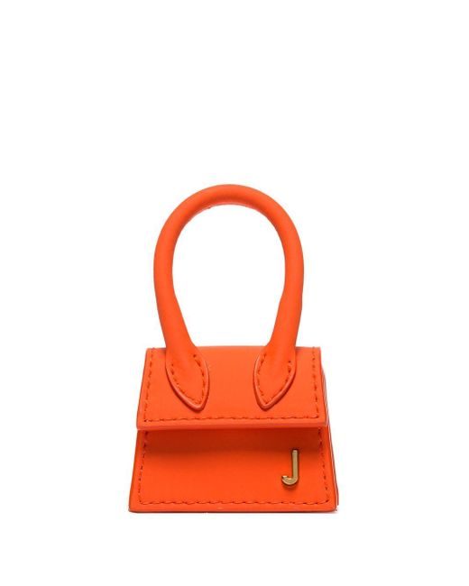 Jacquemus Orange 'Le Chiquita' Mini-Tasche