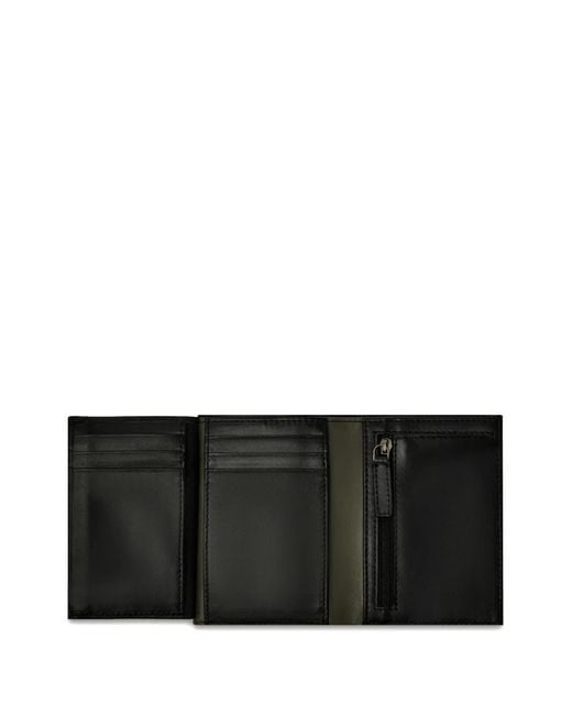 Lancel Green Leon Leather Wallet for men