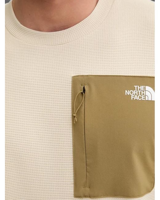 The North Face Natural Kecha Zip-Pocket Sweatshirt for men