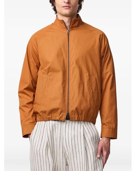 Chaqueta Bomber Dave Con Cremallera NN07 de hombre de color Brown