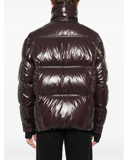 Moncler Grenoble Glossy Ski Down Jacket in Brown für Herren