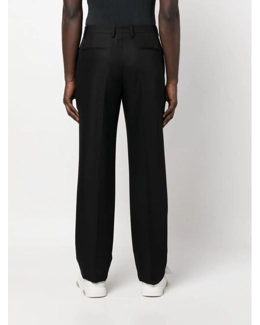 Off-White c/o Virgil Abloh Black Wool Trousers for men