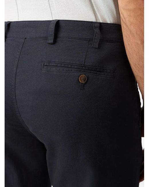 Brooks Brothers Blue Cotton Trousers for men