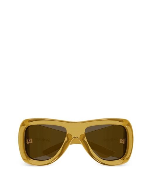 Saint Laurent Natural Howl Oversized Sunglasses