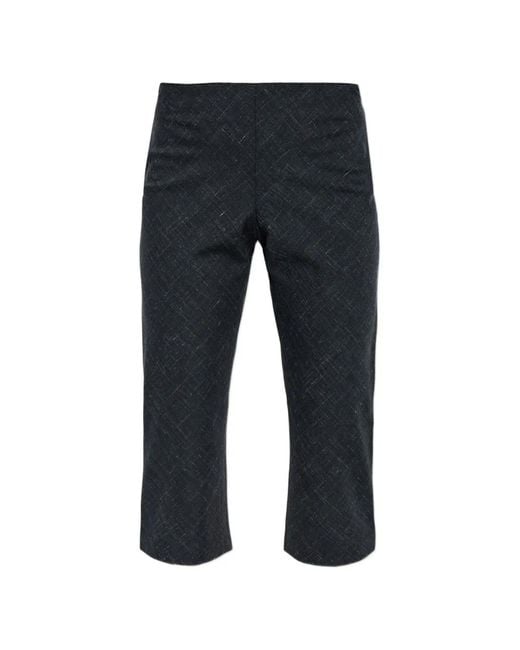 Christopher Esber Black Banyan Capri Trousers