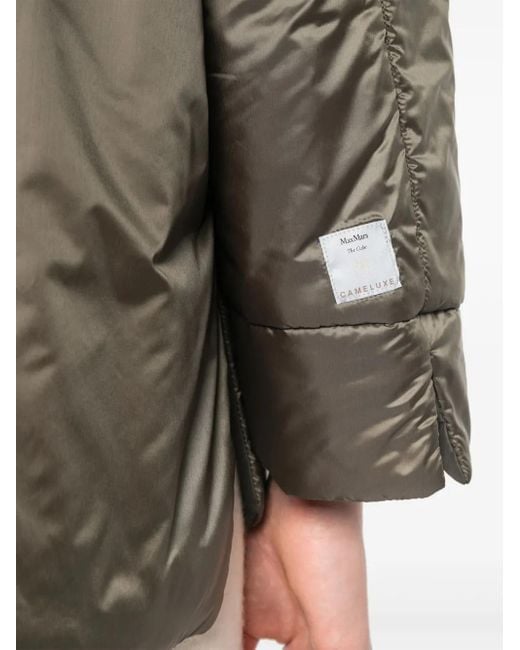 Max Mara Greenmo Padded Hooded Coat