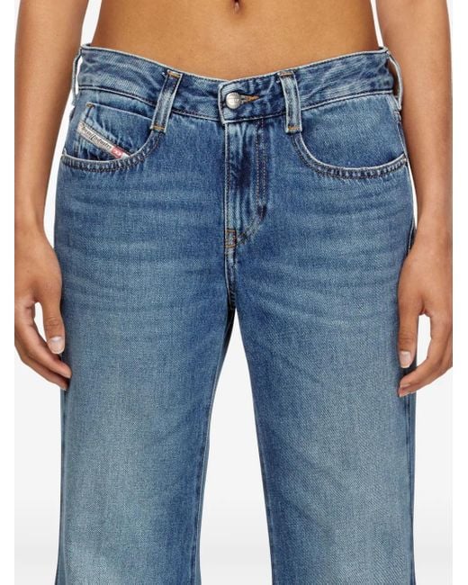 DIESEL Blue 1970 D-Bleess Flared Jeans